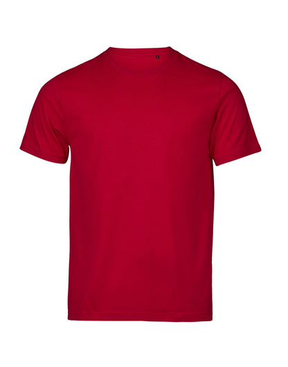 Tee Jays Unlabelled Luxury T-Shirt in Red, front view