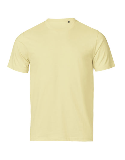 Tee Jays Unlabelled Luxury T-Shirt in Sunshine, front view