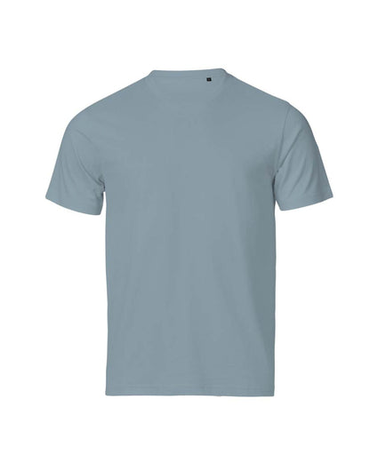 Tee Jays Unlabelled Luxury T-Shirt in Misty Blue, front view