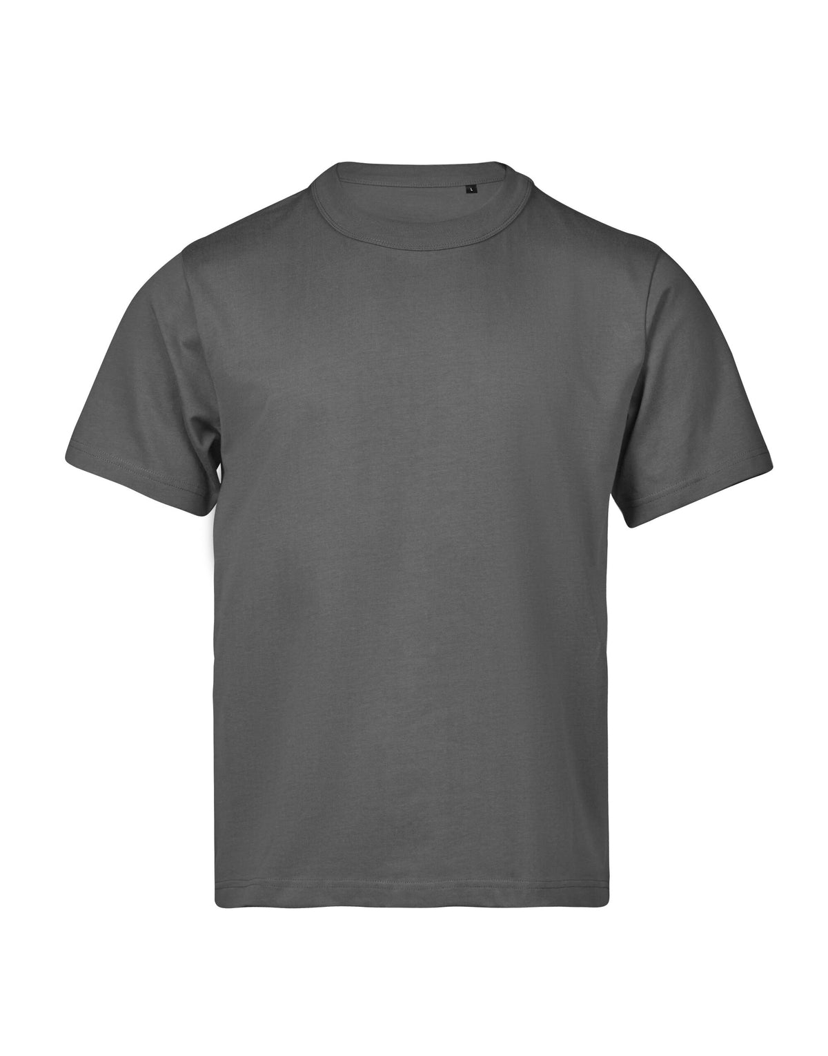 Tee Jays Unlabelled Loose Fit T-Shirt in Powder Grey, front view
