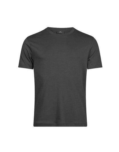 Tee Jays Men’s Pima Cotton T-Shirt in Black, front view