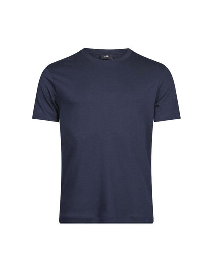 Tee Jays Men’s Pima Cotton T-Shirt in Navy, front view