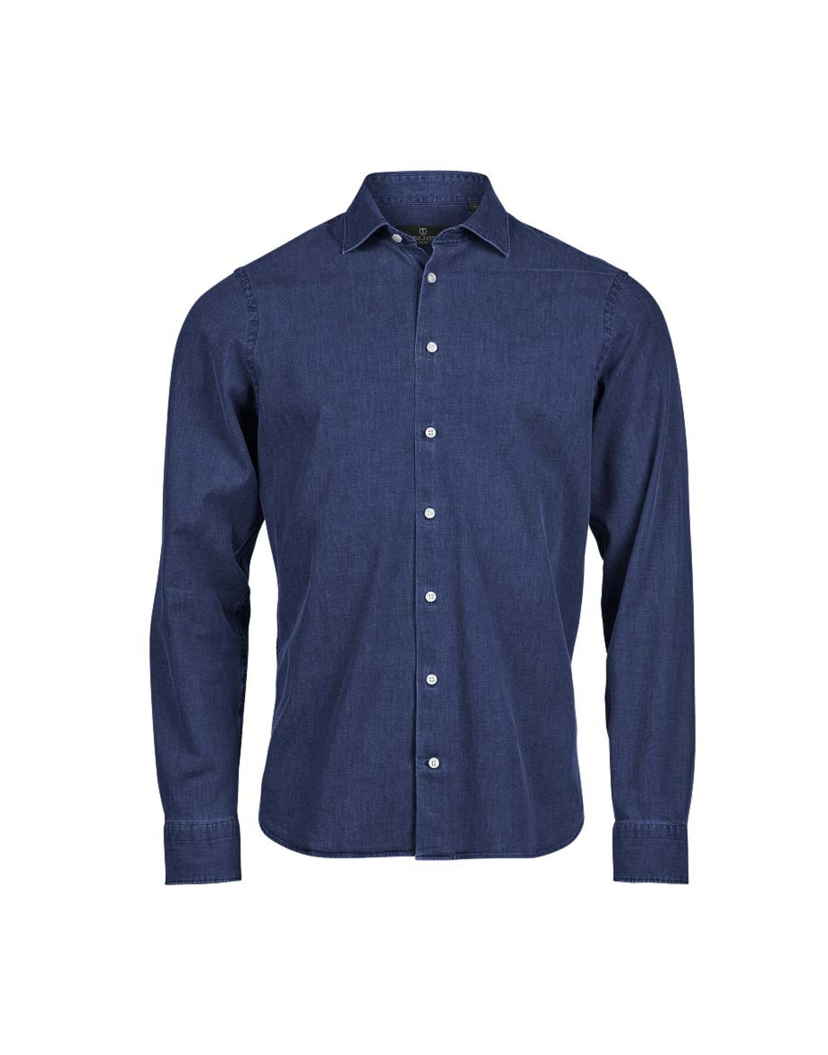 Tee Jays Men’s Denim Shirt in Blue Denim