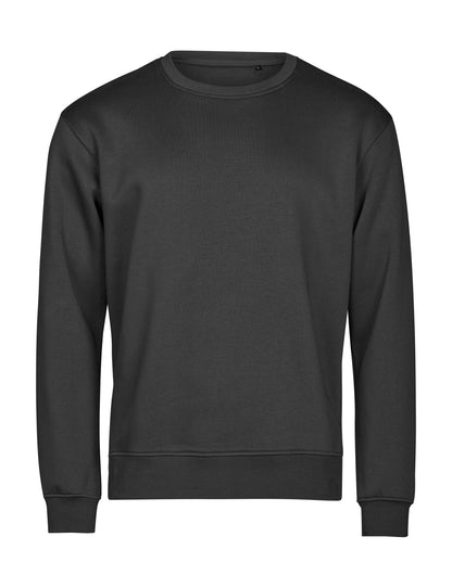Tee Jays Unlabelled Sweatshirt in Black, front view