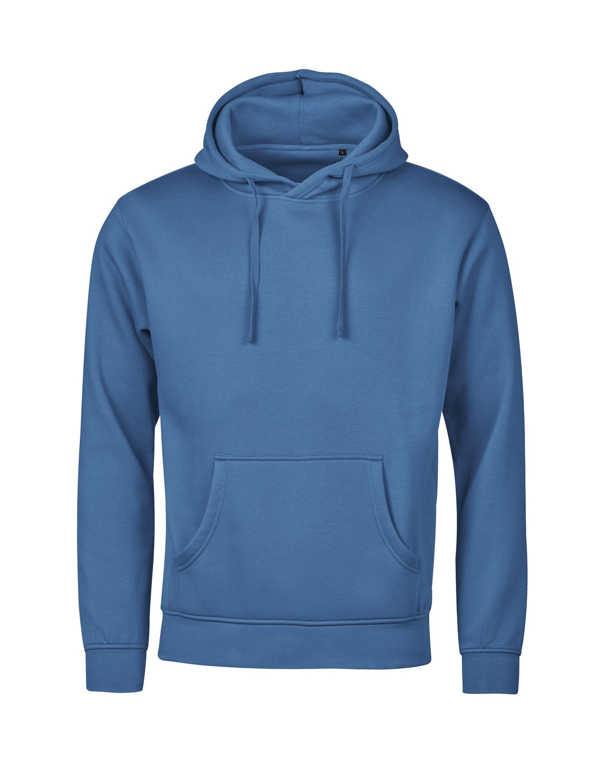 Tee Jays Unlabelled Hooded Sweatshirt Hoodie in Ocean Blue, front view