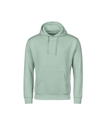 Tee Jays Unlabelled Hooded Sweatshirt Hoodie in Mint, front view