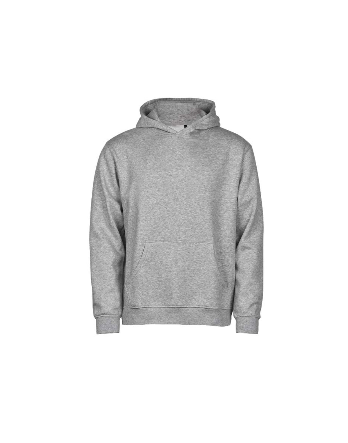 Tee Jays Junior Unlabelled Hooded Sweatshirt in Heather Grey