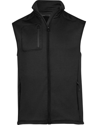 Tee Jays Stretch Fleece Mens Gilet | Super Soft Body Warmer | 4 Colours | XS-3XL - Gilet - Logo Free Clothing