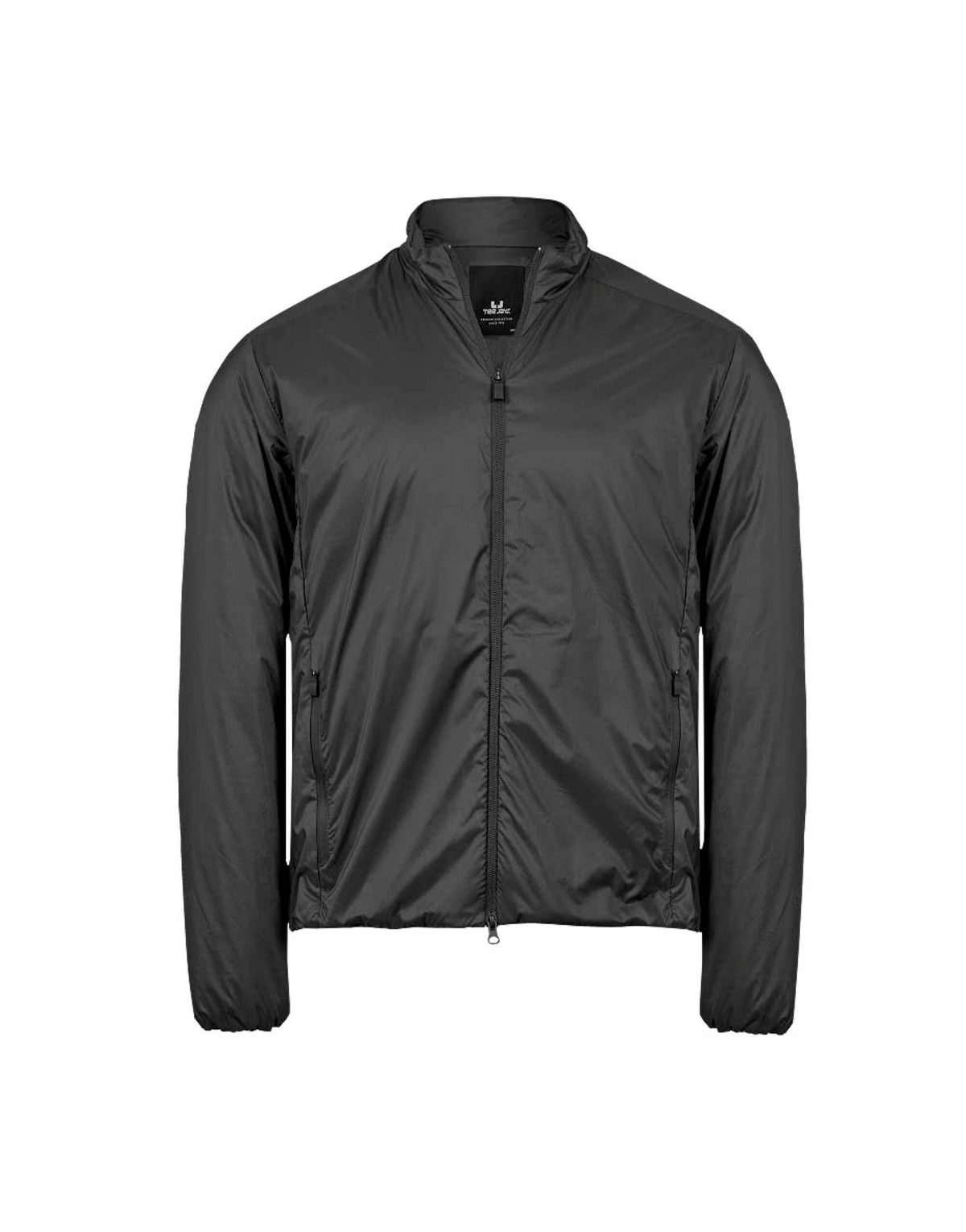 Tee Jays Men’s PureLite Jacket in Black, front view