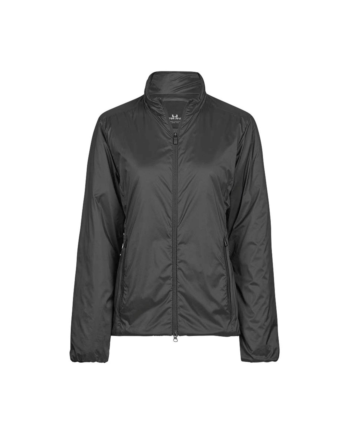 Tee Jays Ladies PureLite Jacket in Black, front view