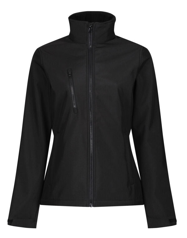 Regatta Ablaze Ladies 3-Layer Softshell Jacket | Waterproof | Black or Navy | 10-20 - Winter Jacket - Logo Free Clothing