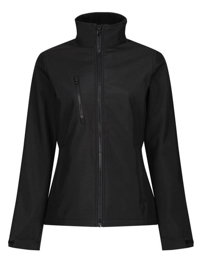 Regatta Ablaze Ladies 3-Layer Softshell Jacket | Waterproof | Black or Navy | 10-20 - Winter Jacket - Logo Free Clothing