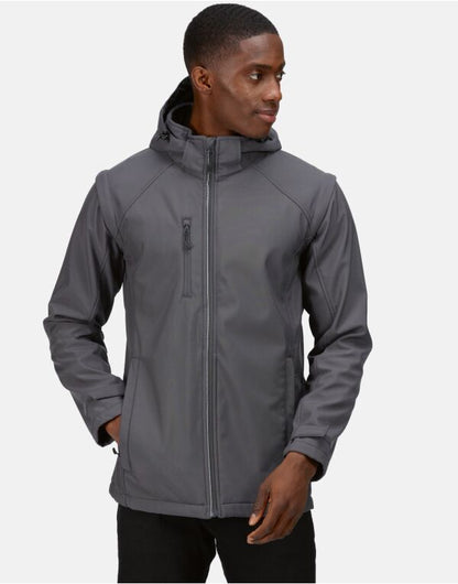 Regatta Erasmus Mens 4-In-1 Waterproof Softshell Jacket | Detachable Layers | 3 Colours | S-3XL - Winter Jacket - Logo Free Clothing