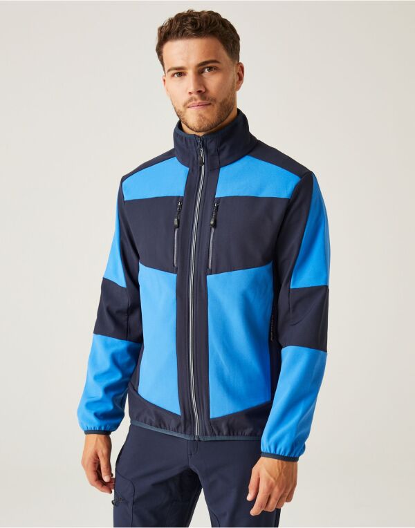 Regatta E-Volve Unisex 2-Layer Softshell Jacket | Breathable Stretch | 4 Colours | XS-3XL - Summer Jacket - Logo Free Clothing