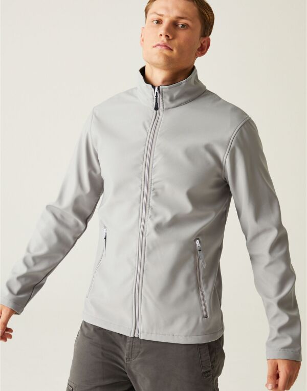 Regatta Ascender Mens Softshell Jacket | Fleece Lined | Showerproof | 3 Colours | S-3XL - Summer Jacket - Logo Free Clothing