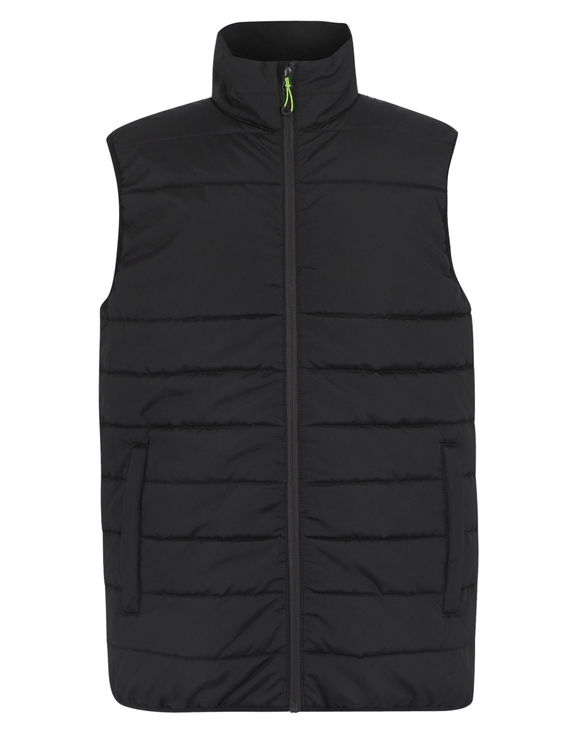 Regatta Essential Men's Thermal Bodywarmer in Black, front view