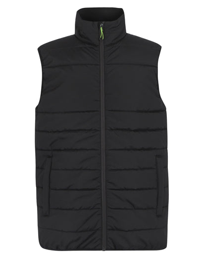Regatta Essential Men's Thermal Bodywarmer in Black, front view