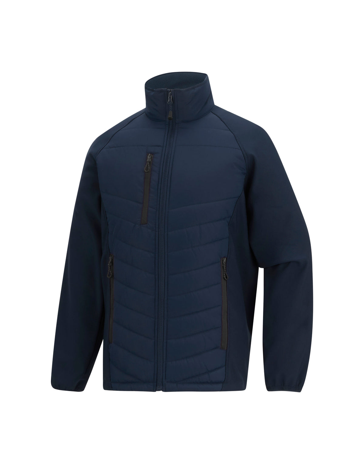Regatta Pro Men’s Universal Jacket in Navy and Ash, side view