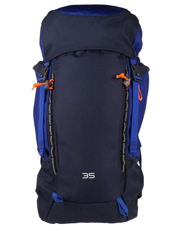 Regatta Ridgetrek Backpack | 35 Litre Rucksack | Multiple Pockets | Black or Navy - Bag - Logo Free Clothing