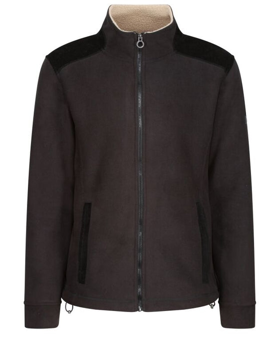 Regatta Faversham Full Zip Mens Sherpa Fleece | Super Heavyweight | 3 Colours | S-3XL - Fleece - Logo Free Clothing