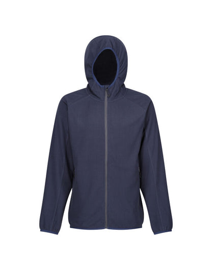 Regatta Navigate Full Zip Mens Fleece | Lightweight | Hooded | Stretch | 7 Colours | S-3XL - Fleece - Logo Free Clothing