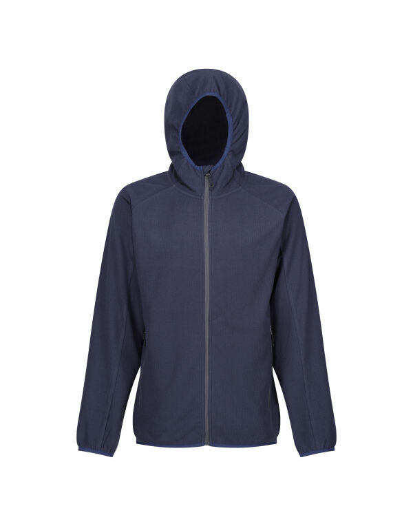 Regatta Navigate Full Zip Mens Fleece | Lightweight | Hooded | Stretch | 7 Colours | S-3XL - Fleece - Logo Free Clothing