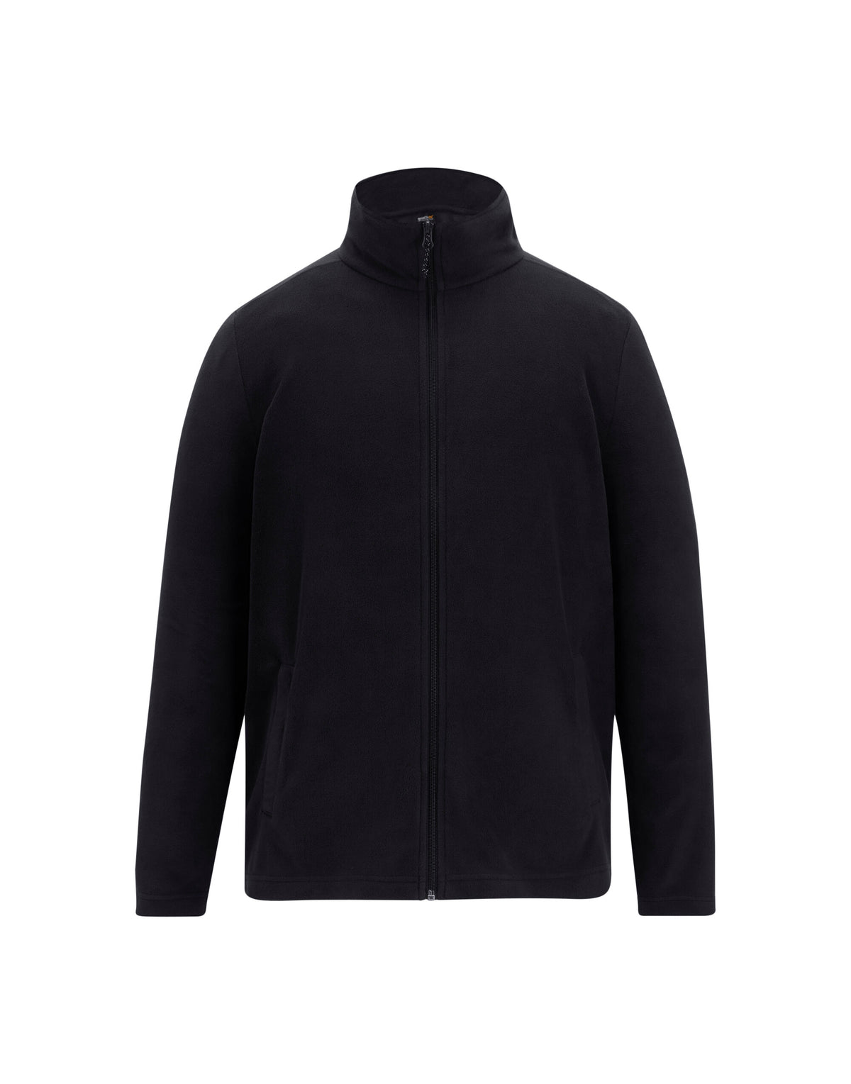 Regatta Pro Men’s Ultra Light Fleece Jacket in Black, front view