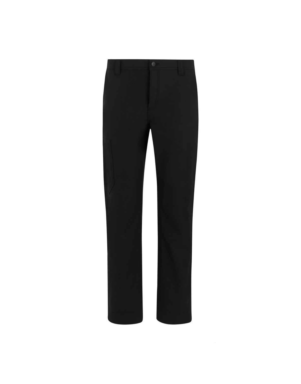 Regatta Pro Men’s Action Stretch Trousers Shorter Fit in Black, front view