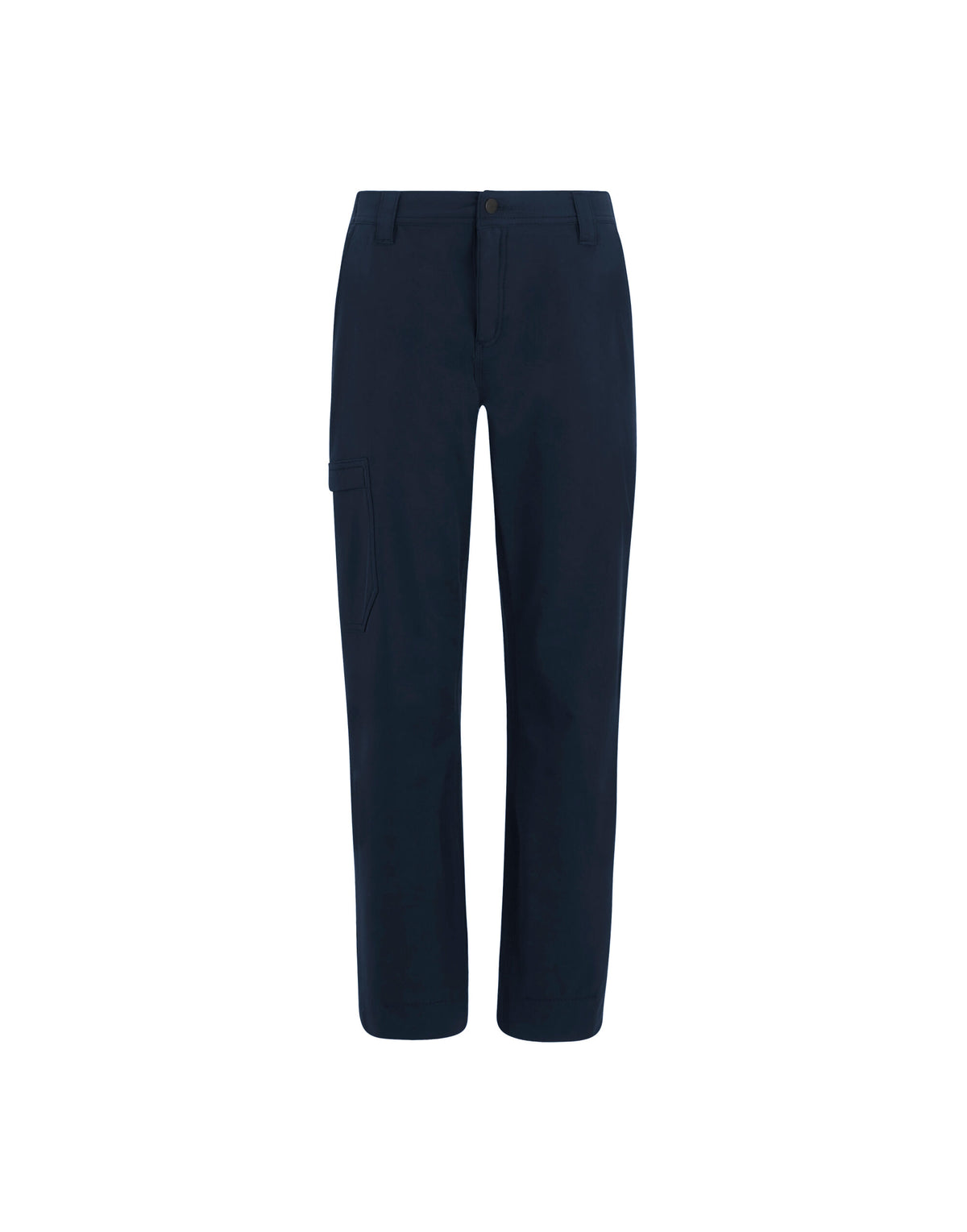 Regatta Pro Ladies Action Stretch Trousers Shorter Fit in Navy, front view