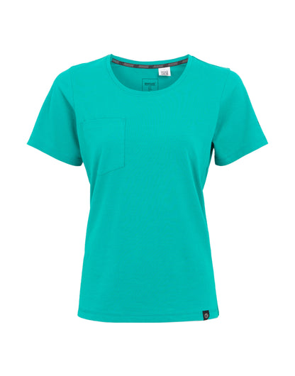 Regatta Ada Ladies Cotton Stretch T-Shirt in Wilderness Green