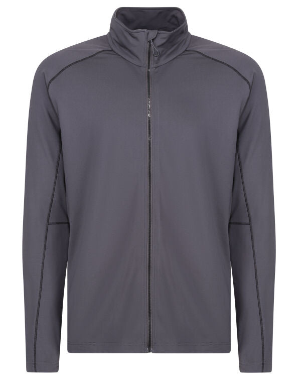 Regatta Core Stretch Mens Full Zip Midlayer Top | Lightweight | Recycled | 3 Colours | S-3XL - Sweatshirt - Logo Free Clothing