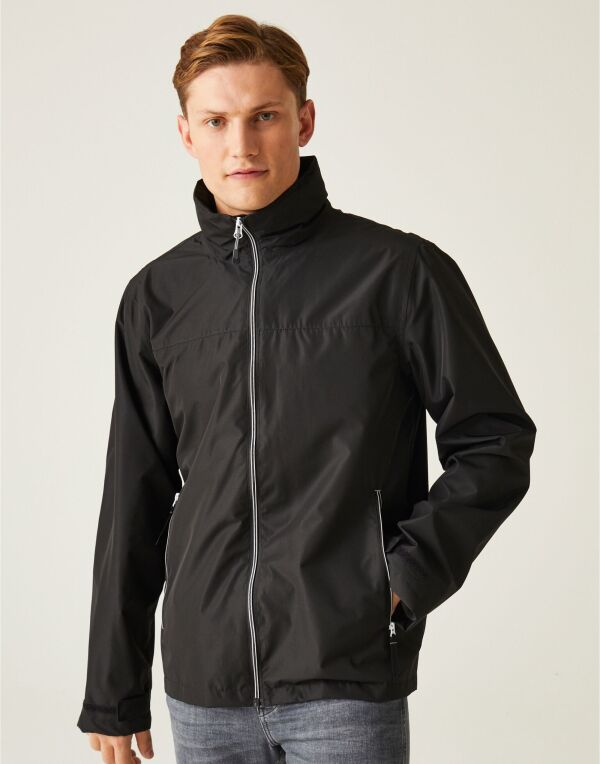 Regatta Ascender Mens Waterproof Shell Jacket | Lightweight | Hooded | 3 Colours | S-3XL - Summer Jacket - Logo Free Clothing