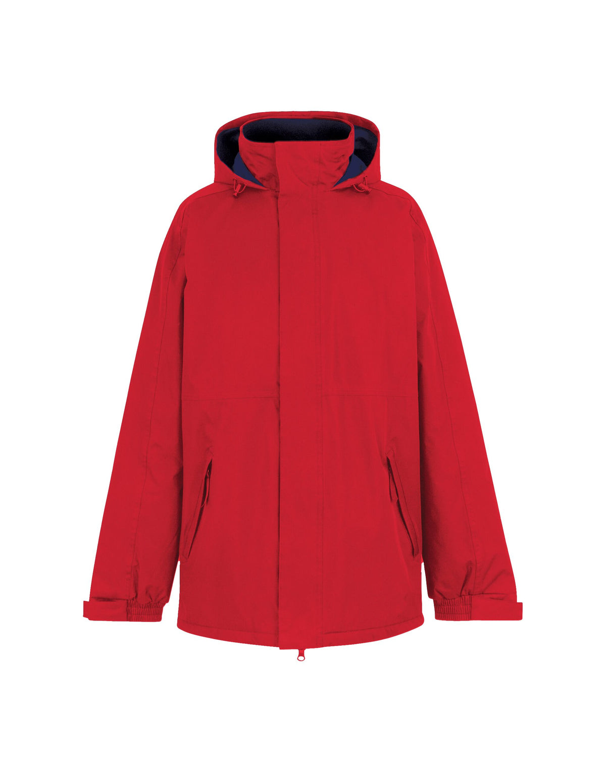 Regatta Dover Men's Parka in Classic Red, front view