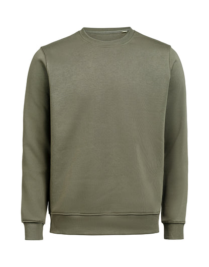 Untagged Movement Crewneck Regular Fit Sweatshirt | Organic | Recycled | Vegan | Unisex | 15 Colours | 2XS-5XL