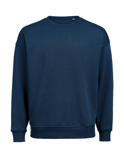 Untagged Movement Crewneck Loose Fit Sweatshirt | Organic | Recycled | Vegan | Unisex | 4 Colours | 2XS-3XL