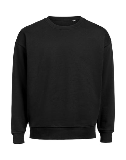 Untagged Movement Crewneck Loose Fit Sweatshirt | Organic | Recycled | Vegan | Unisex | 4 Colours | 2XS-3XL