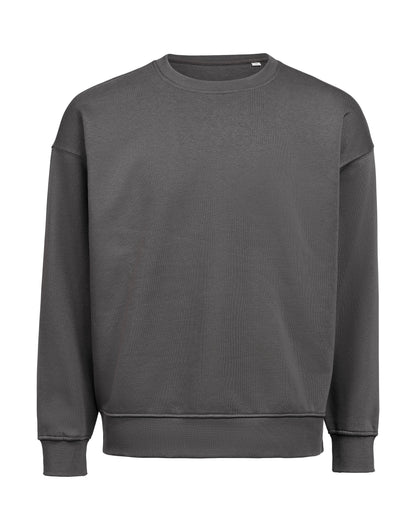 Untagged Movement Crewneck Loose Fit Sweatshirt | Organic | Recycled | Vegan | Unisex | 4 Colours | 2XS-3XL