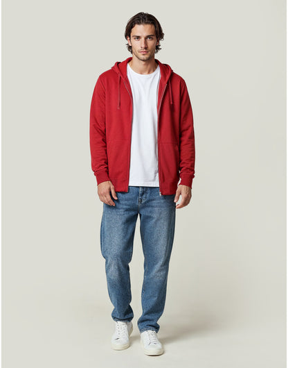 Untagged Movement | Full Zip Hoodie Regular Fit | Logo Free Clothing