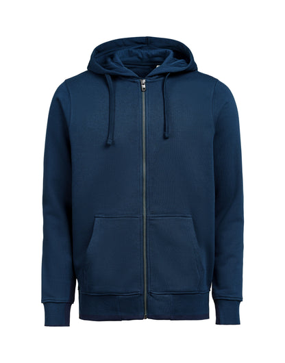 Untagged Movement Full Zip Hoodie Regular Fit | Organic | Recycled | Vegan | Unisex | 15 Colours | 2XS-5XL