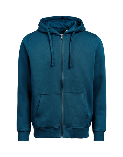 Untagged Movement Full Zip Hoodie Regular Fit | Organic | Recycled | Vegan | Unisex | 15 Colours | 2XS-5XL
