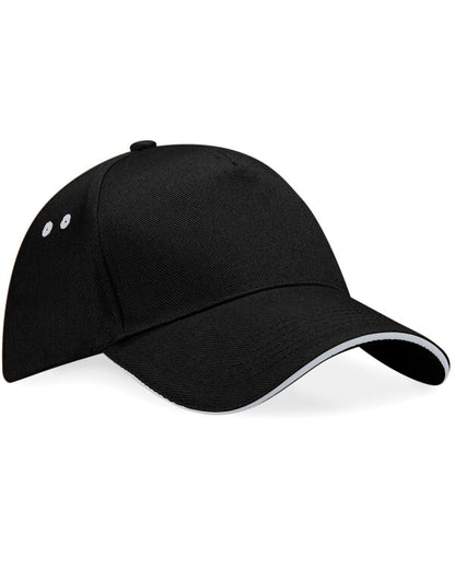 Beechfield Ultimate Sandwich Peak Cap | Unisex | Cotton Drill | 14 Colours | One Size