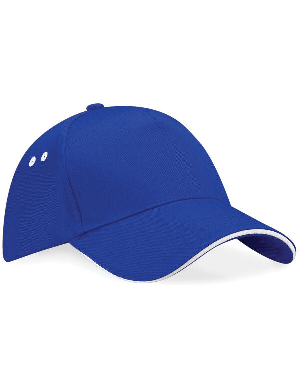 Beechfield Ultimate Sandwich Peak Cap | Unisex | Cotton Drill | 14 Colours | One Size