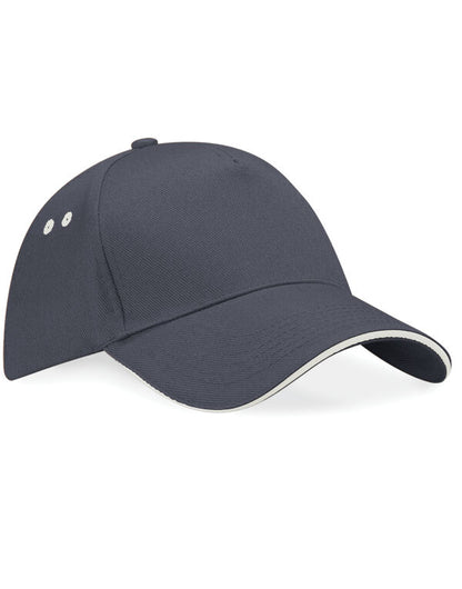 Beechfield Ultimate Sandwich Peak Cap | Unisex | Cotton Drill | 14 Colours | One Size