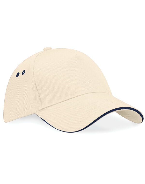 Beechfield Ultimate Sandwich Peak Cap | Unisex | Cotton Drill | 14 Colours | One Size