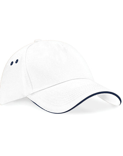 Beechfield Ultimate Sandwich Peak Cap | Unisex | Cotton Drill | 14 Colours | One Size