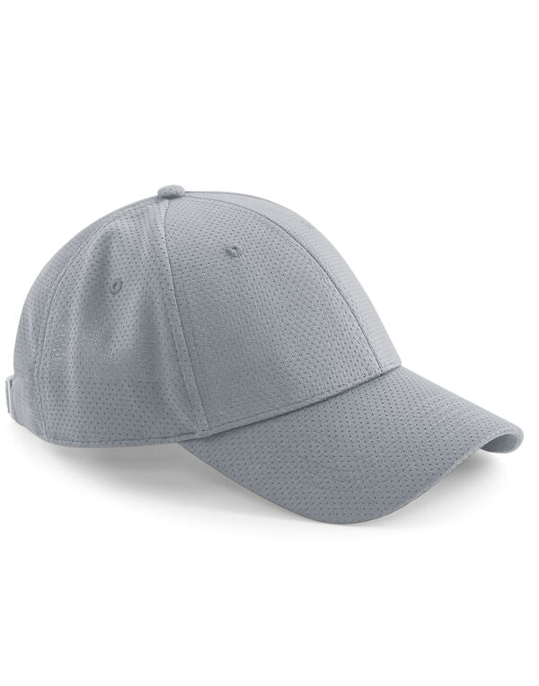 Beechfield Air Mesh 6 Panel Cap | Unisex | Pre-Curved Peak | 3 Colours | One Size