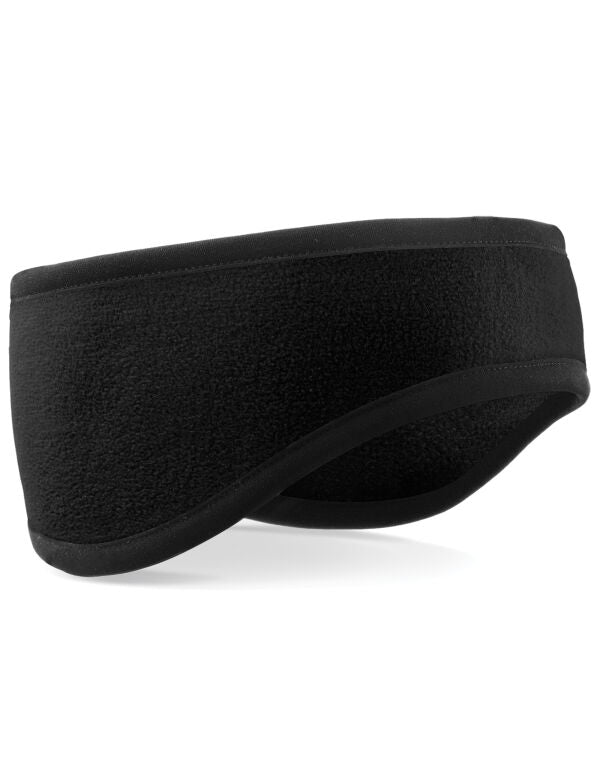 Beechfield Suprafleece® Aspen Headband | Unisex | Thermal | Black or Navy | S-XL