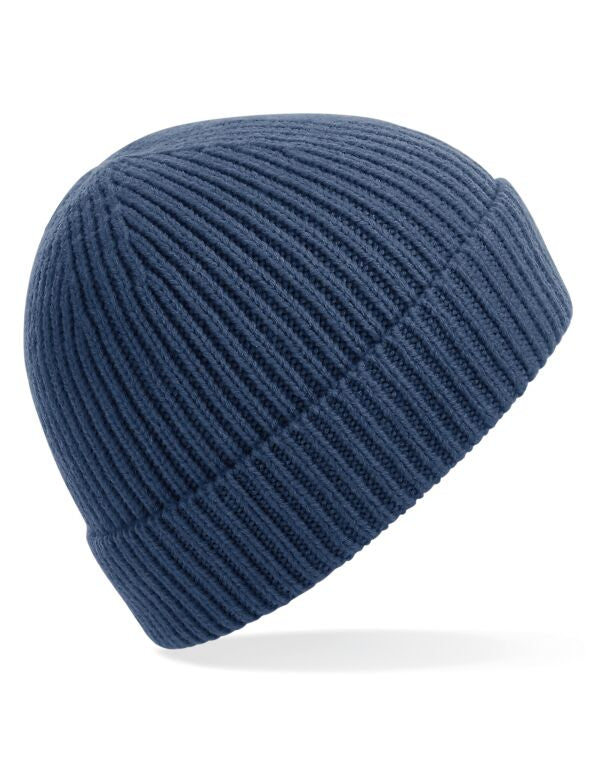 Beechfield Engineered Knit Ribbed Beanie | Unisex | Cuffed | 14 Colours | One Size