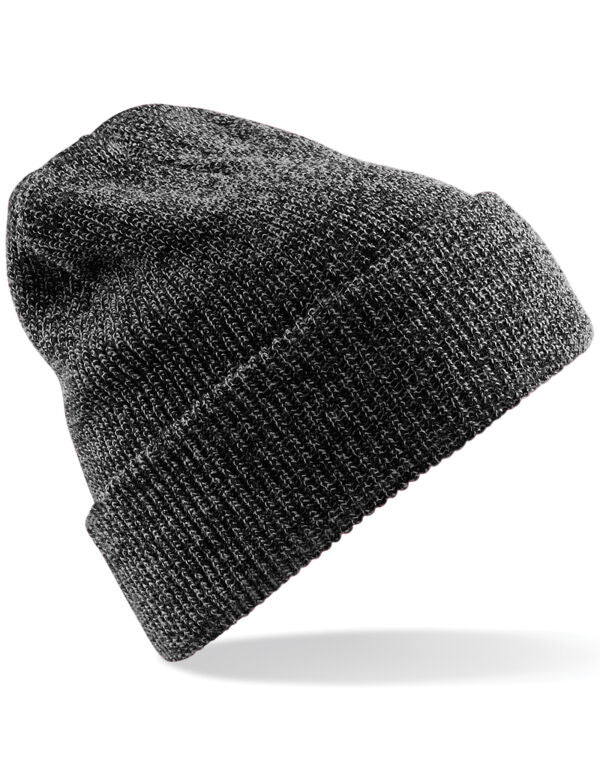 Beechfield Heritage Beanie | Unisex | Cuffed | Vintage Styling | 14 Colours | One Size - Hat - Logo Free Clothing
