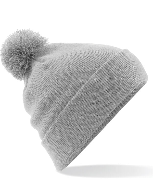 Beechfield Original Pom Pom Beanie | Unisex | Soft Touch | Cuffed | 12 Colours | One Size